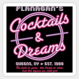 Cocktails & Dreams Bar Sticker